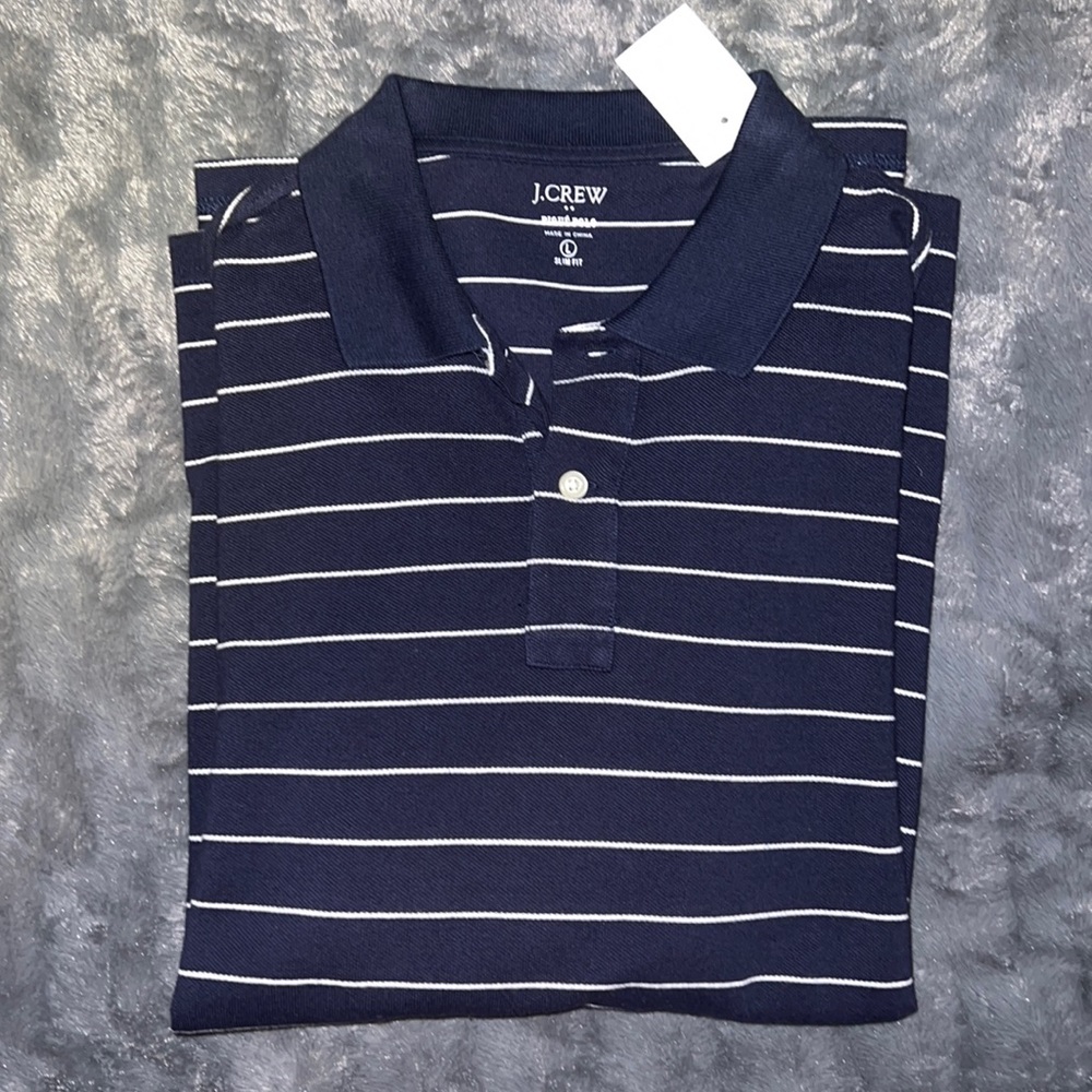NWT J. Crew Pique Polo